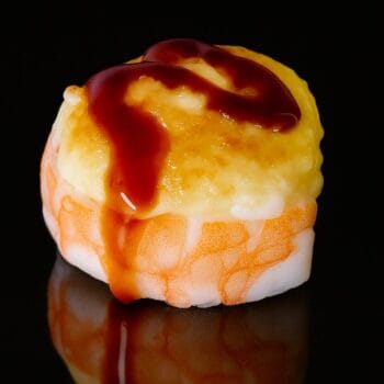 Запечённый ролл "Филадельфия с креветкой"