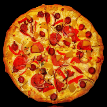 Пицца “Гавайский штурвал”